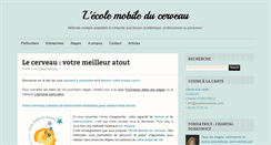 Desktop Screenshot of ecoleducerveau.com